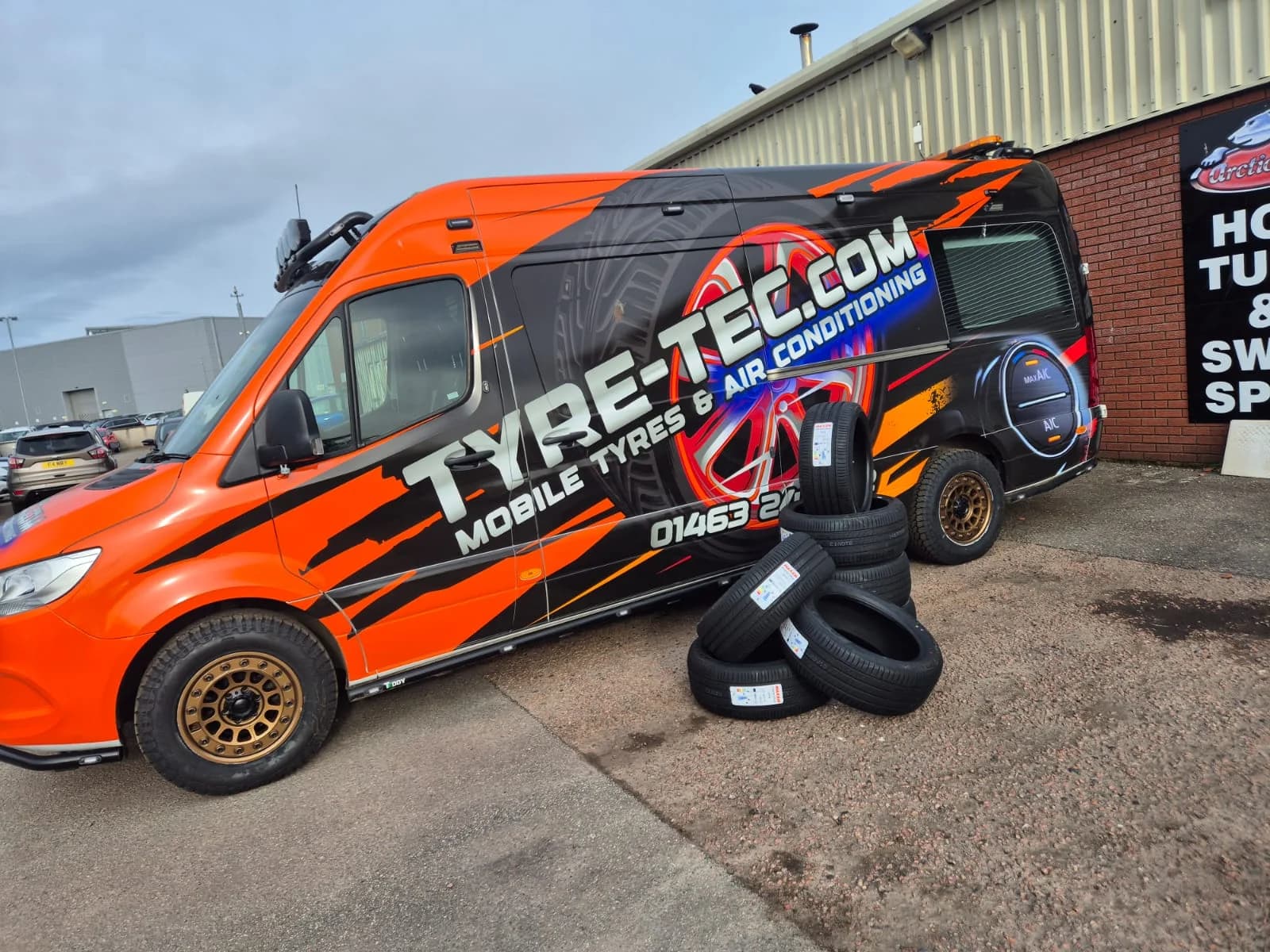 Tyre-Tec mobile workshop van